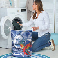 Honduras Scarlet Macaw Laundry Basket Happy Independence Day