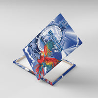 Honduras Scarlet Macaw Canvas Wall Art Happy Independence Day