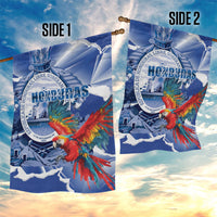 Honduras Scarlet Macaw Garden Flag Happy Independence Day