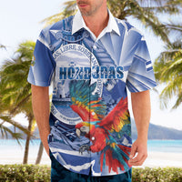 Personalized Honduras Scarlet Macaw Hawaiian Shirt Happy Independence Day