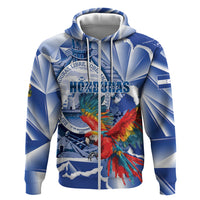 Personalized Honduras Scarlet Macaw Hoodie Happy Independence Day