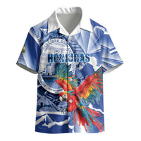 Personalized Honduras Scarlet Macaw Kid Hawaiian Shirt Happy Independence Day