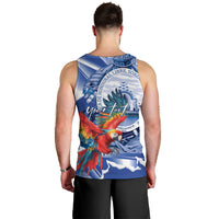 Personalized Honduras Scarlet Macaw Men Tank Top Happy Independence Day