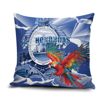 Honduras Scarlet Macaw Pillow Cover Happy Independence Day