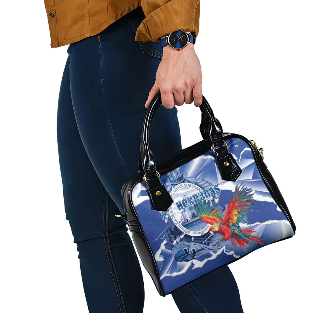 Honduras Scarlet Macaw Shoulder Handbag Happy Independence Day