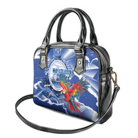 Honduras Scarlet Macaw Shoulder Handbag Happy Independence Day