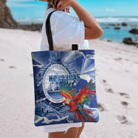 Honduras Scarlet Macaw Tote Bag Happy Independence Day