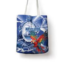 Honduras Scarlet Macaw Tote Bag Happy Independence Day