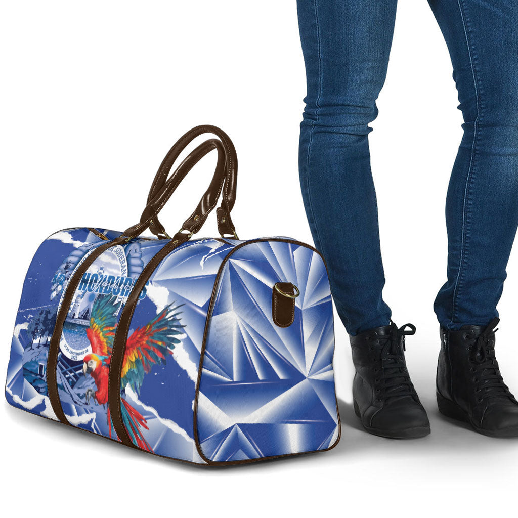 Honduras Scarlet Macaw Travel Bag Happy Independence Day