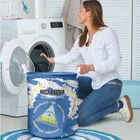 Nicaragua Sacuanjoche Laundry Basket Happy Independence Day