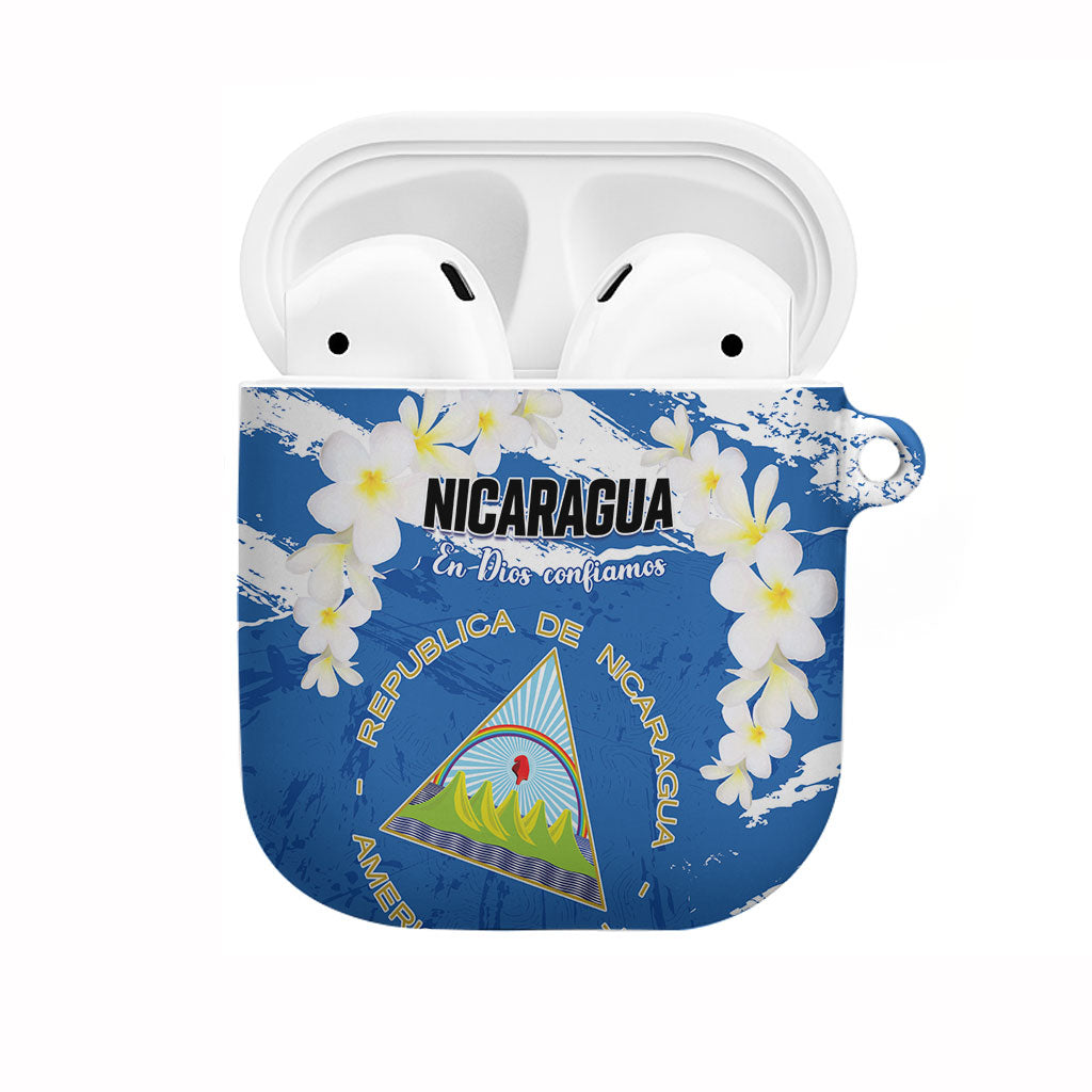 Nicaragua Sacuanjoche AirPods Case Happy Independence Day