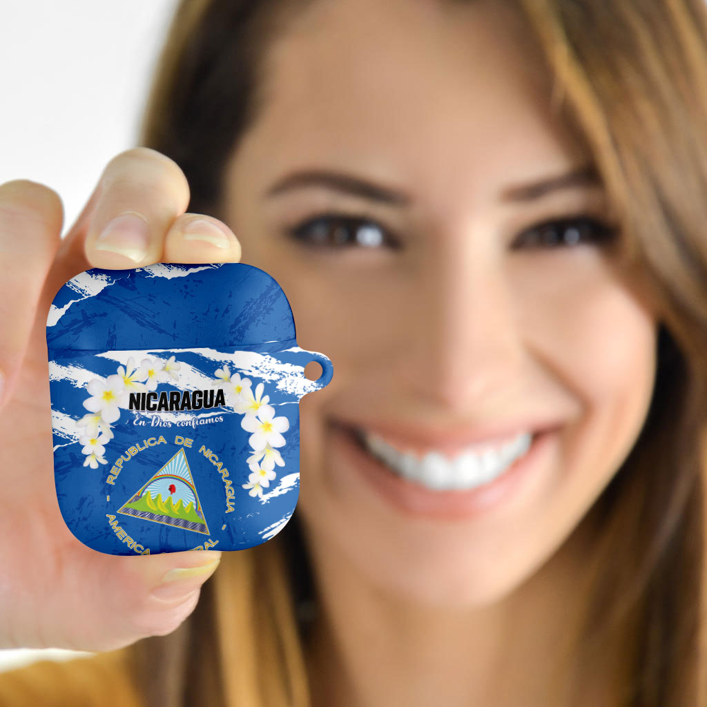 Nicaragua Sacuanjoche AirPods Case Happy Independence Day