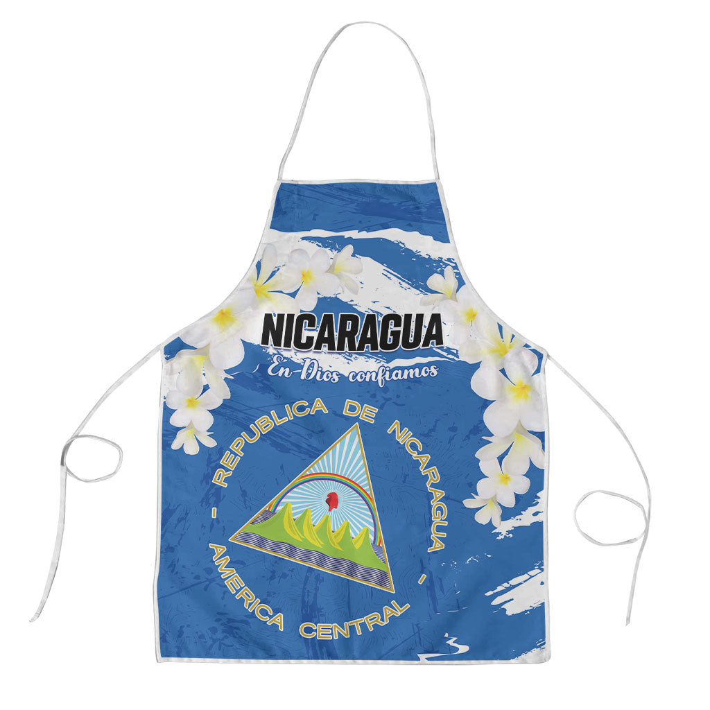 Nicaragua Sacuanjoche Apron Happy Independence Day