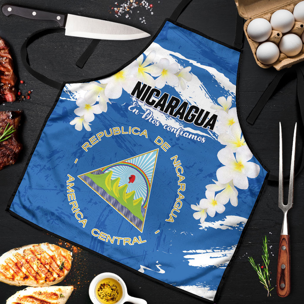 Nicaragua Sacuanjoche Apron Happy Independence Day