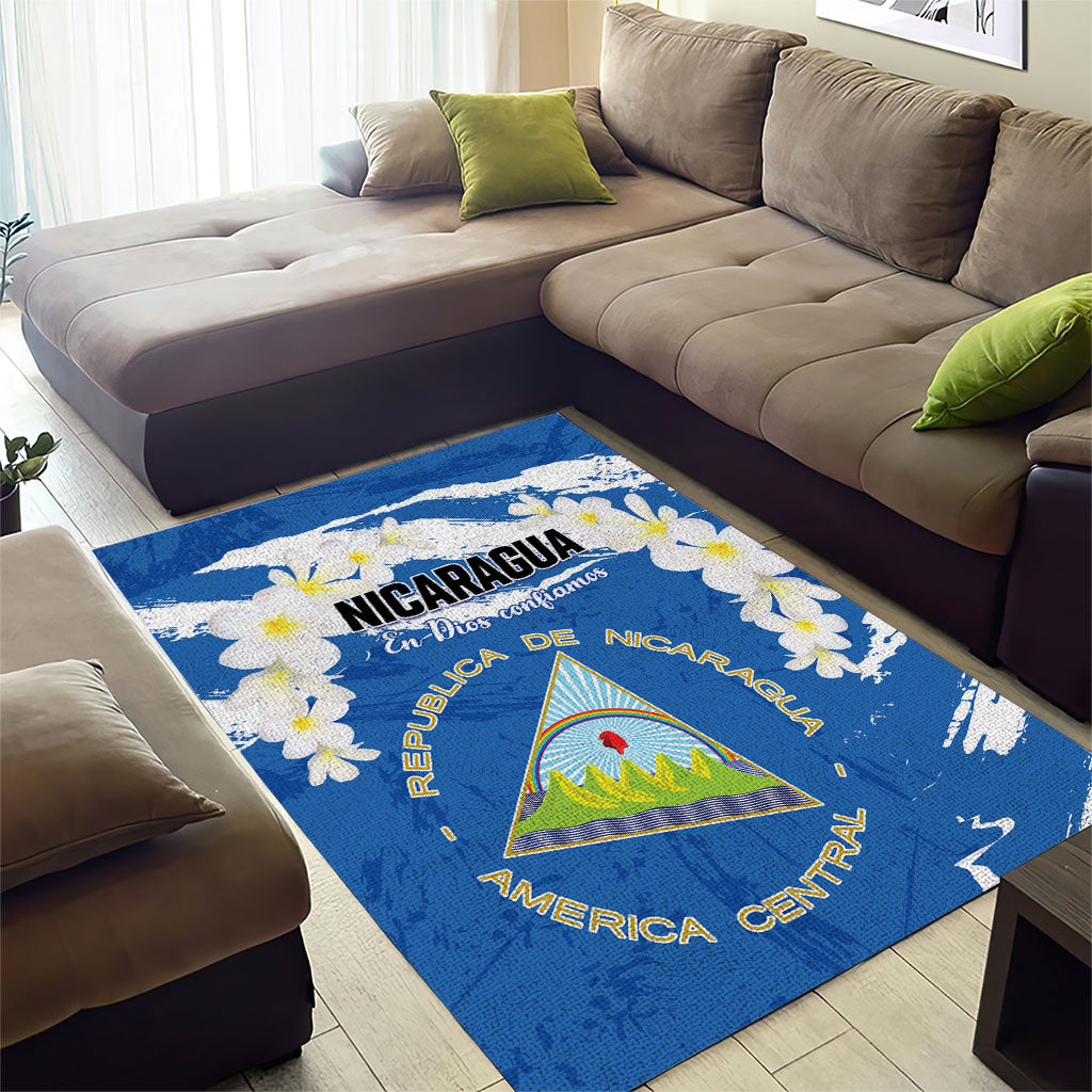 Nicaragua Sacuanjoche Area Rug Happy Independence Day