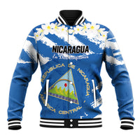 Personalized Nicaragua Sacuanjoche Baseball Jacket Happy Independence Day