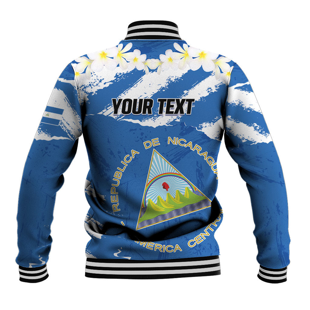 Personalized Nicaragua Sacuanjoche Baseball Jacket Happy Independence Day