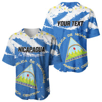 Personalized Nicaragua Sacuanjoche Baseball Jersey Happy Independence Day