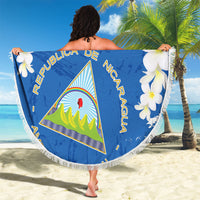 Nicaragua Sacuanjoche Beach Blanket Happy Independence Day