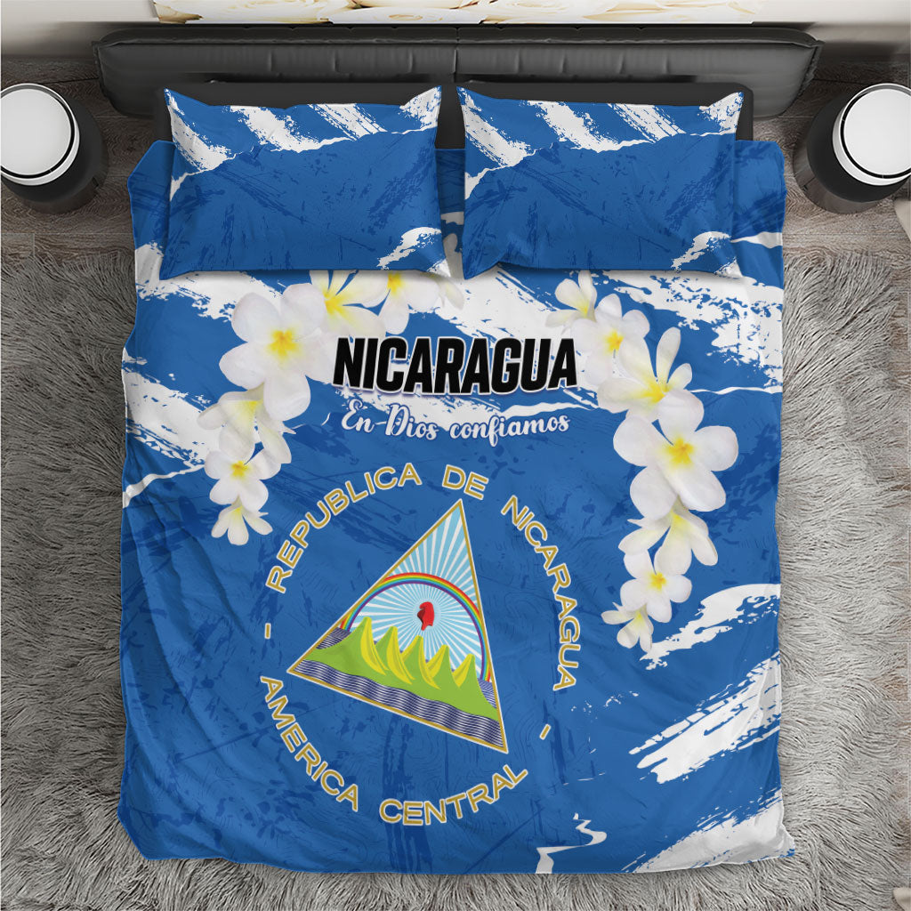 Nicaragua Sacuanjoche Bedding Set Happy Independence Day