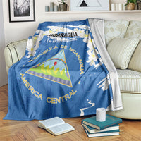 Nicaragua Sacuanjoche Blanket Happy Independence Day