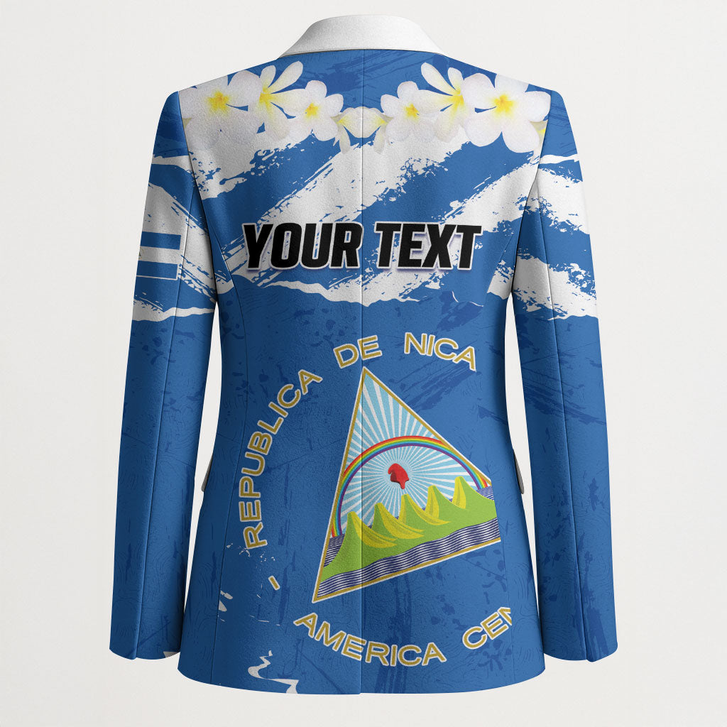 Personalized Nicaragua Sacuanjoche Blazer Happy Independence Day