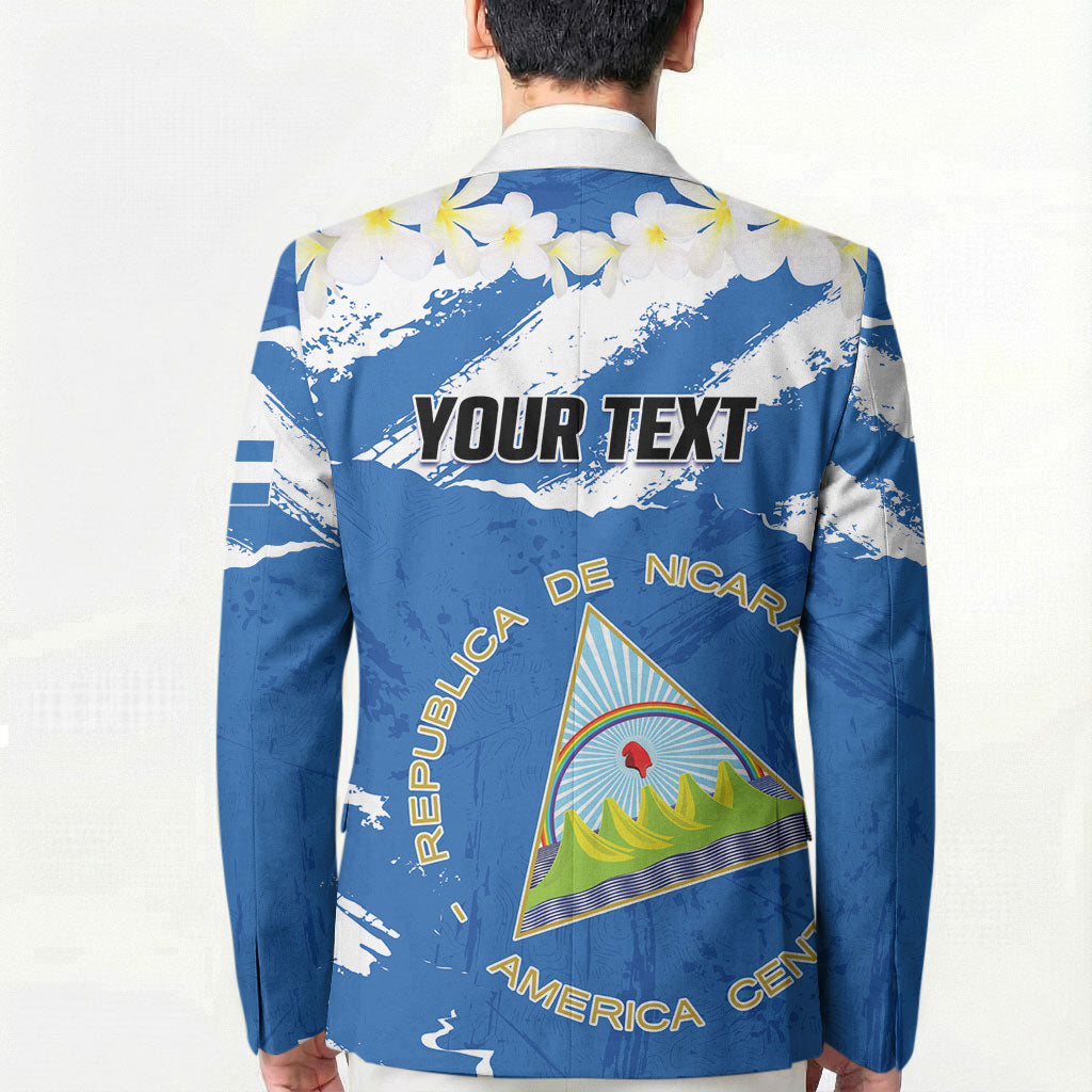 Personalized Nicaragua Sacuanjoche Blazer Happy Independence Day