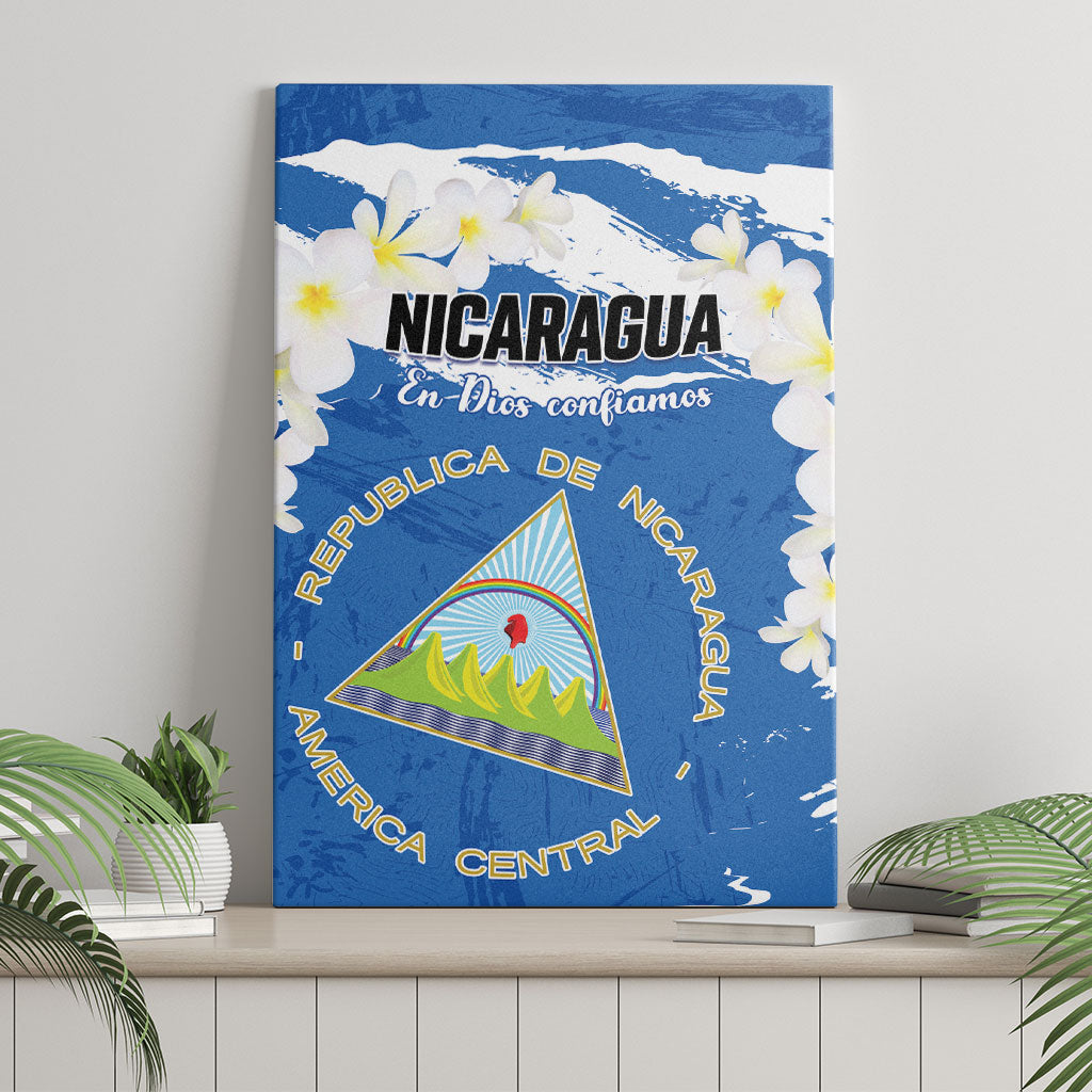 Nicaragua Sacuanjoche Canvas Wall Art Happy Independence Day