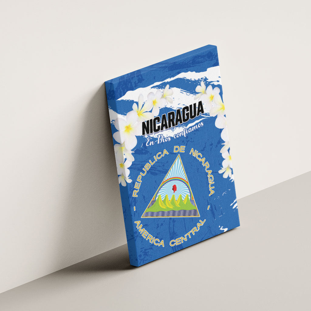 Nicaragua Sacuanjoche Canvas Wall Art Happy Independence Day