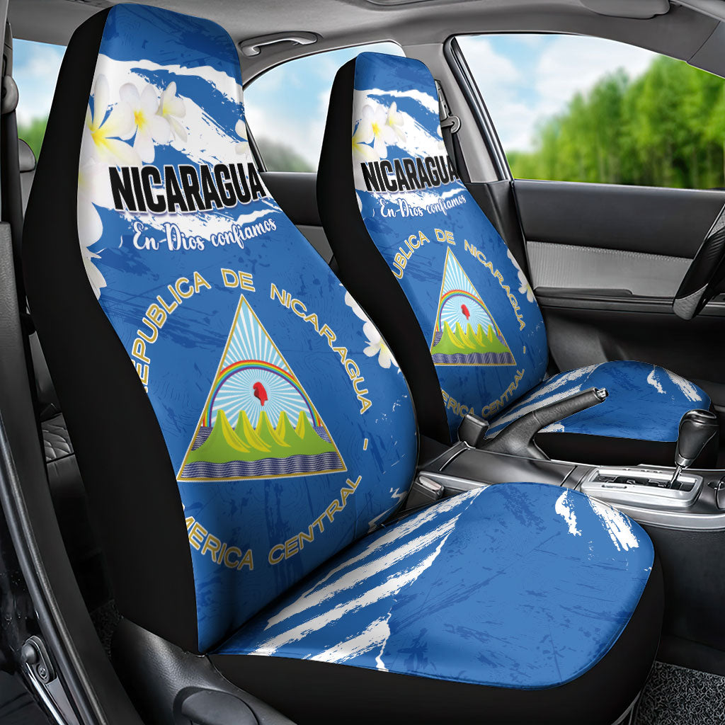 Nicaragua Sacuanjoche Car Seat Cover Happy Independence Day