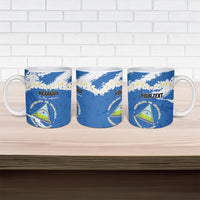 Personalized Nicaragua Sacuanjoche Ceramic Mug Happy Independence Day