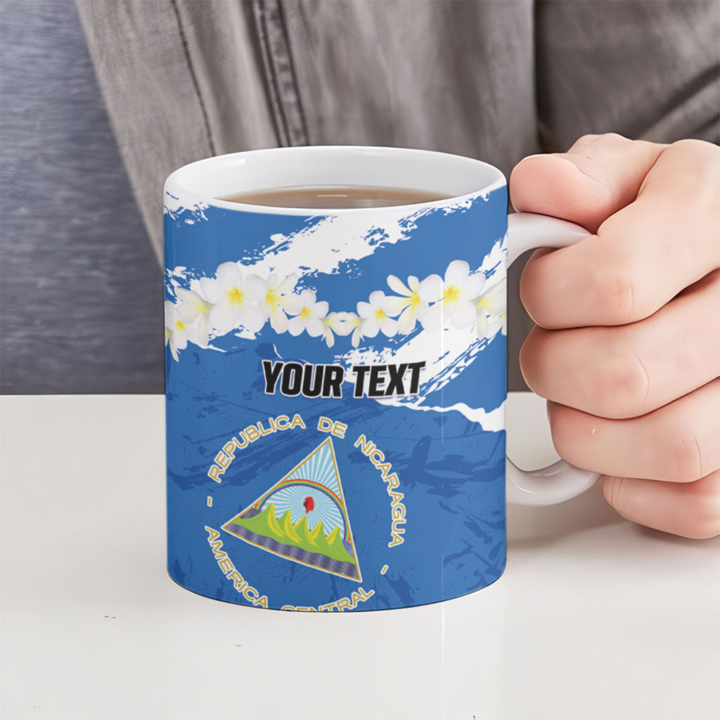 Personalized Nicaragua Sacuanjoche Ceramic Mug Happy Independence Day