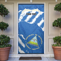 Personalized Nicaragua Sacuanjoche Door Cover Happy Independence Day