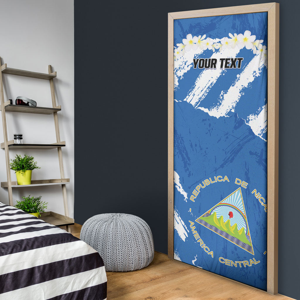 Personalized Nicaragua Sacuanjoche Door Cover Happy Independence Day