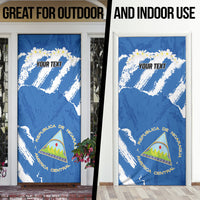 Personalized Nicaragua Sacuanjoche Door Cover Happy Independence Day