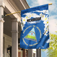 Nicaragua Sacuanjoche Garden Flag Happy Independence Day