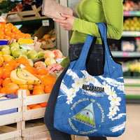 Nicaragua Sacuanjoche Grocery Bag Happy Independence Day