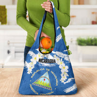 Nicaragua Sacuanjoche Grocery Bag Happy Independence Day