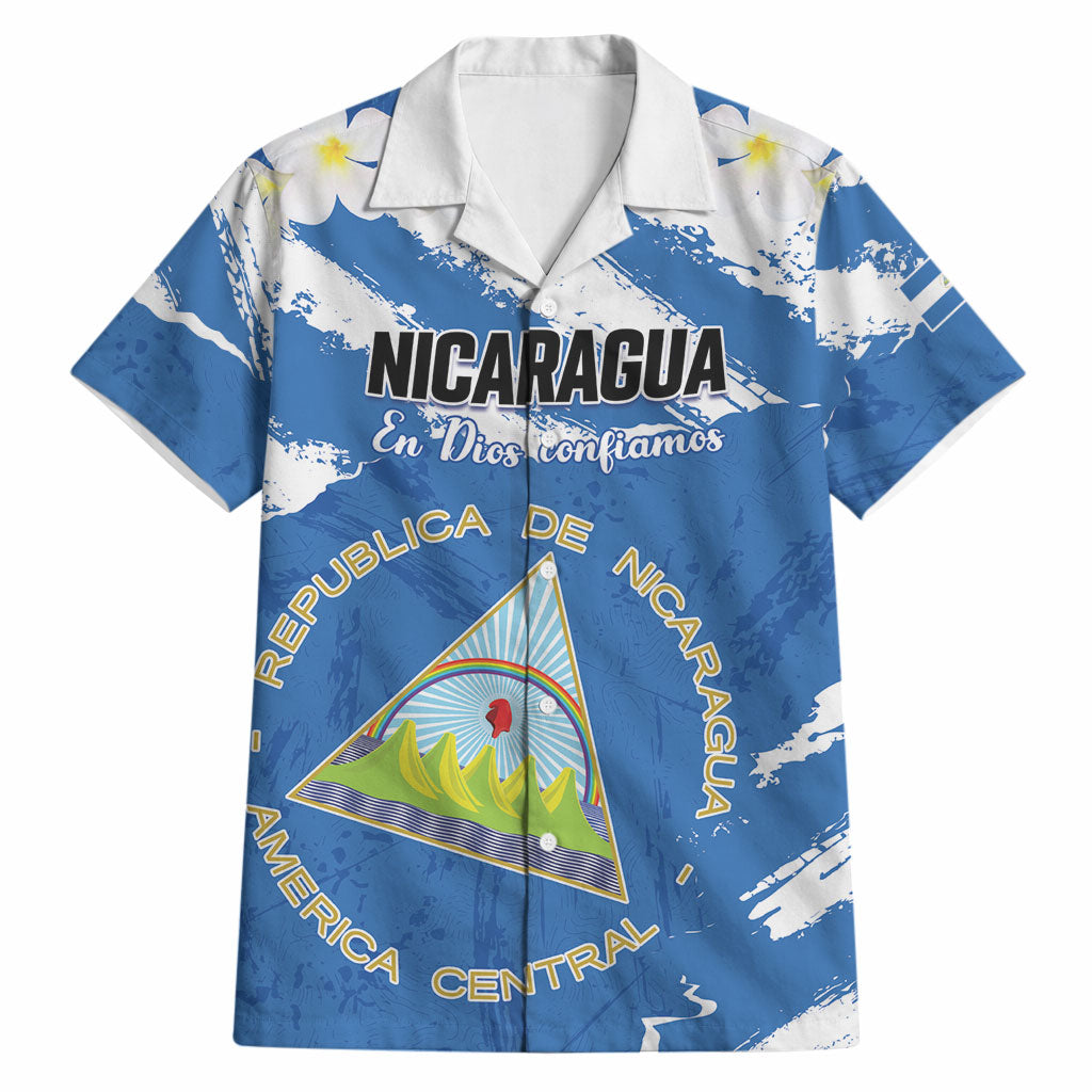 Personalized Nicaragua Sacuanjoche Hawaiian Shirt Happy Independence Day