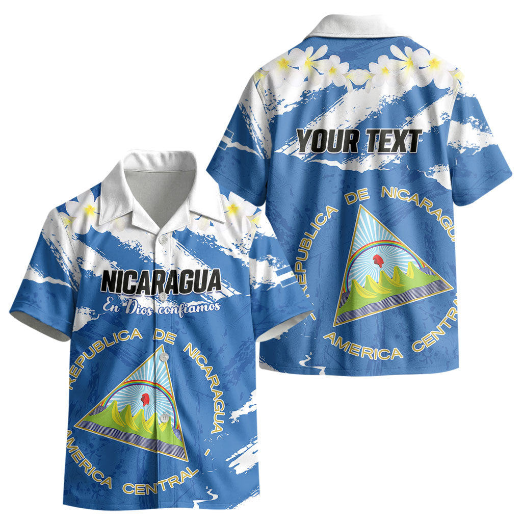 Personalized Nicaragua Sacuanjoche Kid Hawaiian Shirt Happy Independence Day