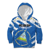 Personalized Nicaragua Sacuanjoche Kid Hoodie Happy Independence Day