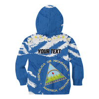Personalized Nicaragua Sacuanjoche Kid Hoodie Happy Independence Day