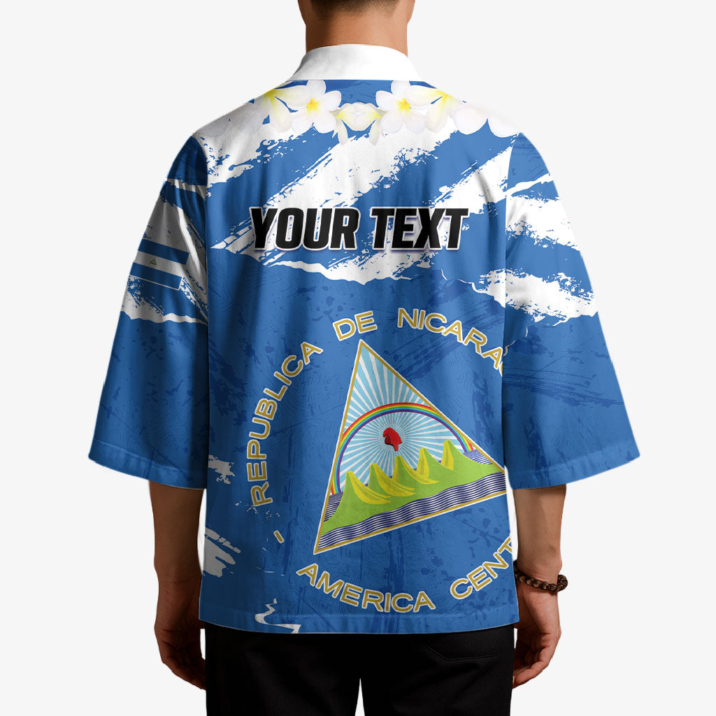 Personalized Nicaragua Sacuanjoche Kimono Happy Independence Day