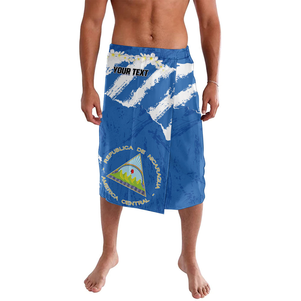 Personalized Nicaragua Sacuanjoche Lavalava Happy Independence Day