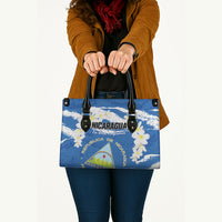 Nicaragua Sacuanjoche Leather Bag Happy Independence Day
