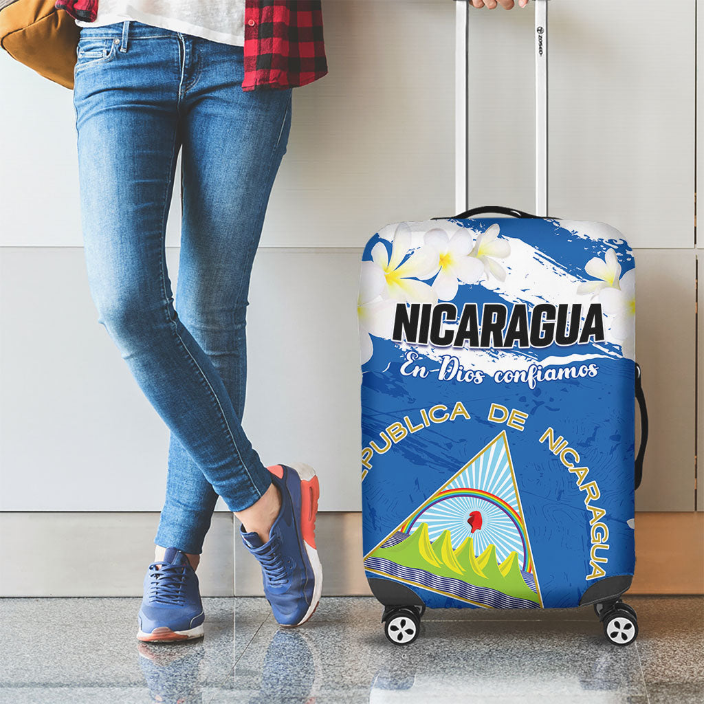 Nicaragua Sacuanjoche Luggage Cover Happy Independence Day