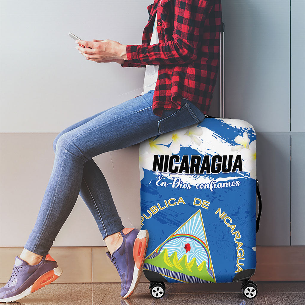 Nicaragua Sacuanjoche Luggage Cover Happy Independence Day
