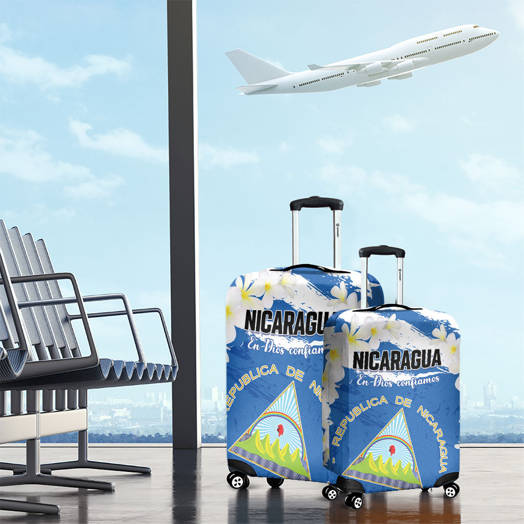 Nicaragua Sacuanjoche Luggage Cover Happy Independence Day