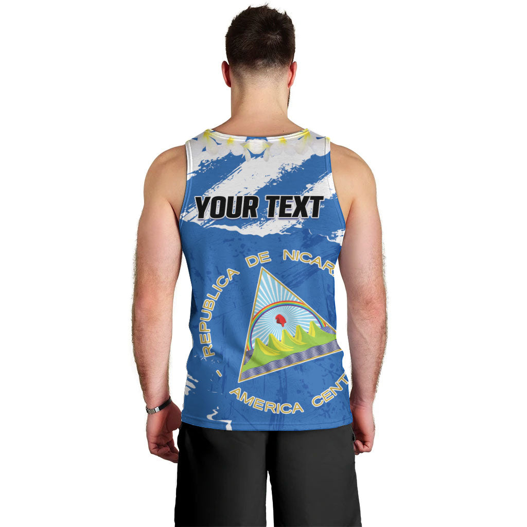 Personalized Nicaragua Sacuanjoche Men Tank Top Happy Independence Day