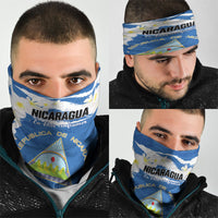 Nicaragua Sacuanjoche Neck Gaiter Happy Independence Day